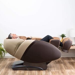 GLOBAL RELAX SATORI Sillon de Masaje 3D Marron 6 Programas de Masaje Tecnología Gravedad Cero principal