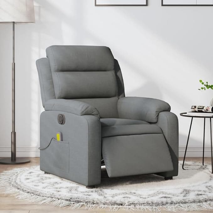 Festnight Sillón Masaje Eléctrico y Reclinable