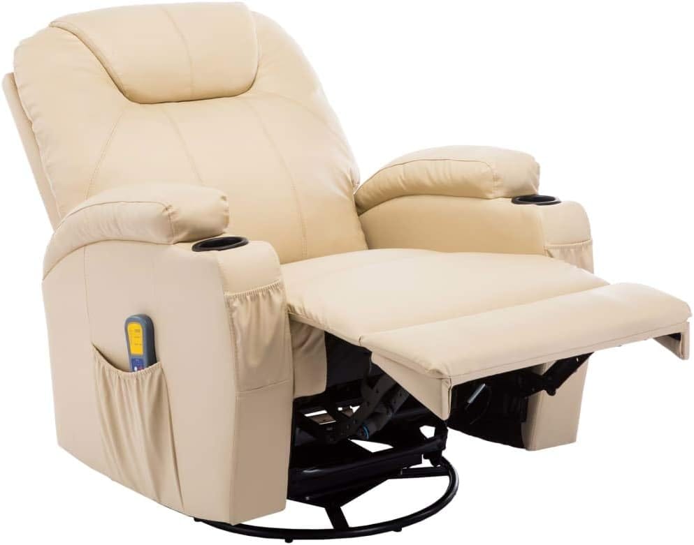 Festnight Sillón de Masaje Eléctrico Mecedora
