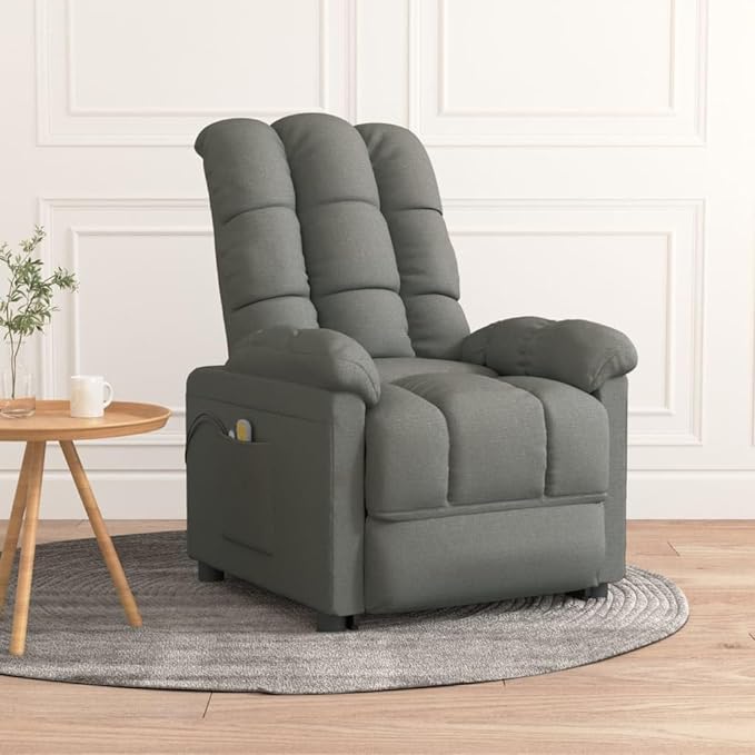 vidaXL Sillón de Masaje Eléctrico Reclinable