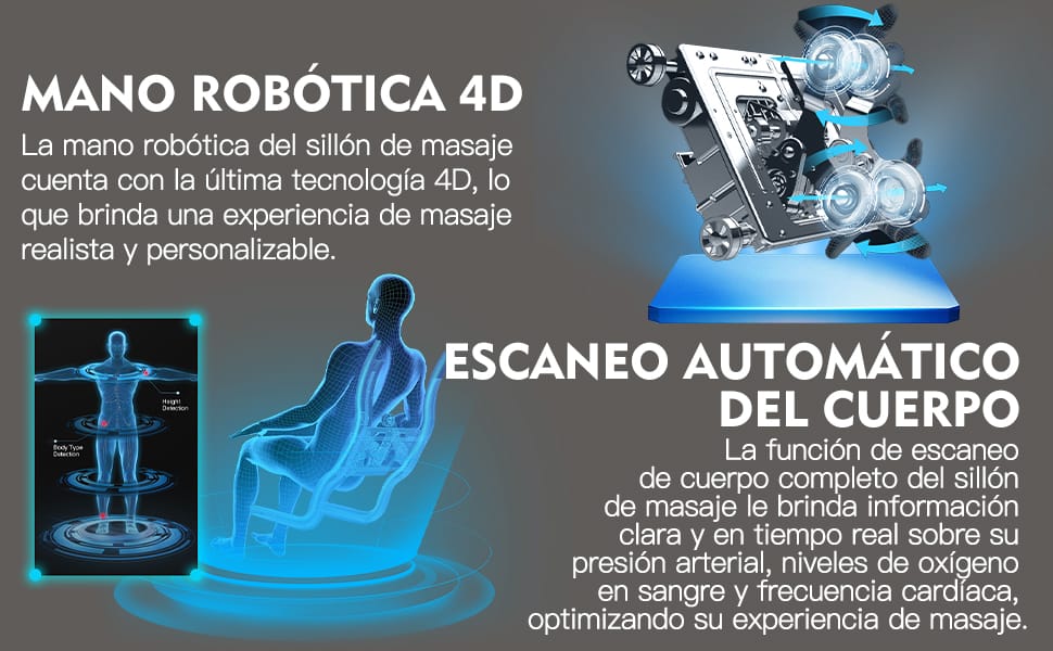 Kollecktiv Sillón de Masaje 4d