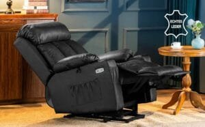 mcombo sillon de relax piel 6160