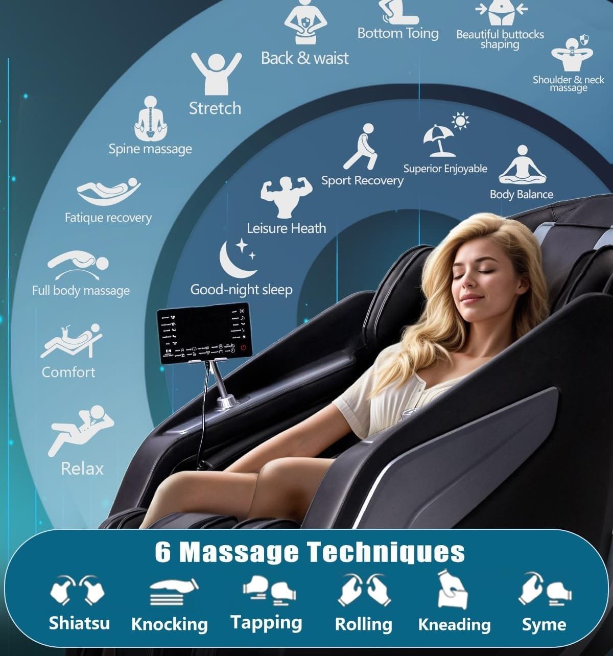 tipo de masaje shiatsu